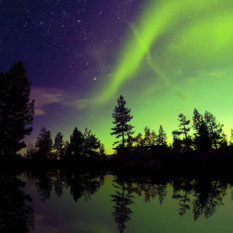 Northern Lights in Swedish Lapland